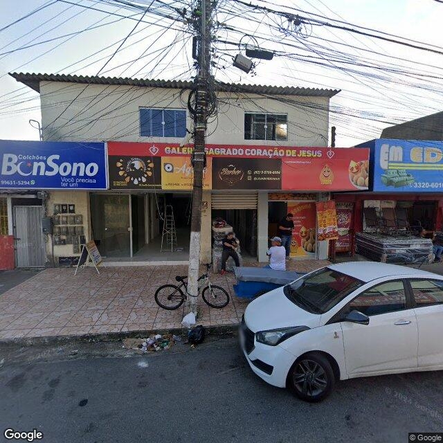 Imagem estática do "Street View" da localização