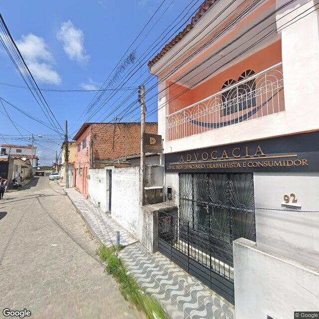 Imagem estática do "Street View" da localização