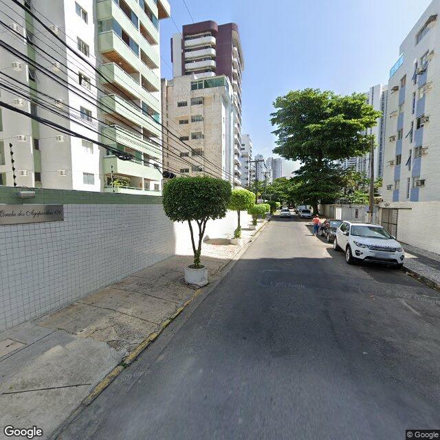 Imagem estática do "Street View" da localização