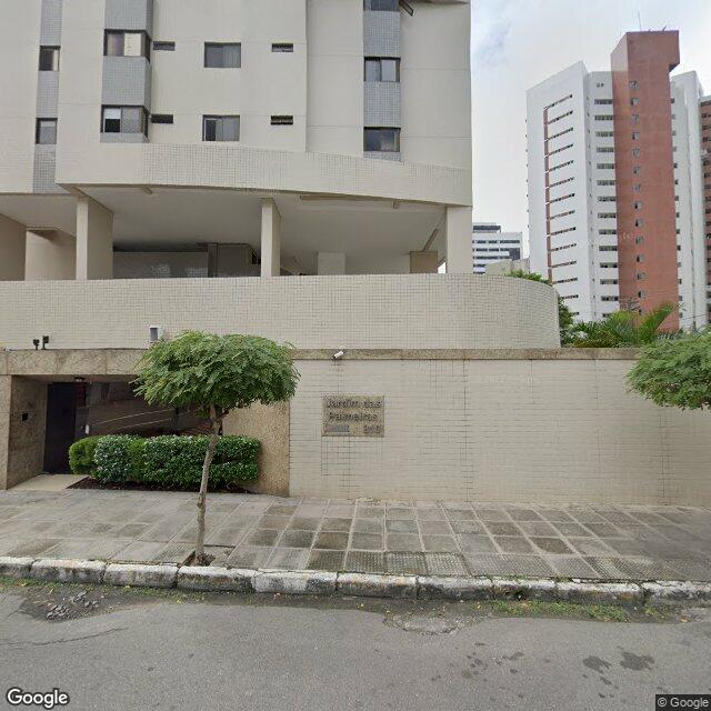 Imagem estática do "Street View" da localização