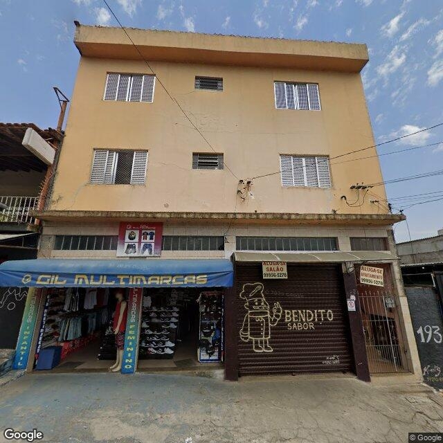 Imagem estática do "Street View" da localização