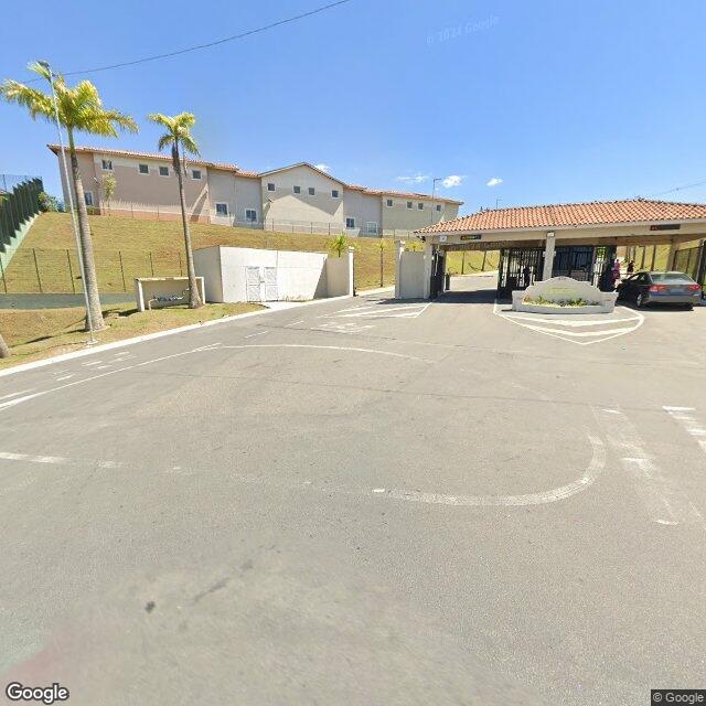 Imagem estática do "Street View" da localização