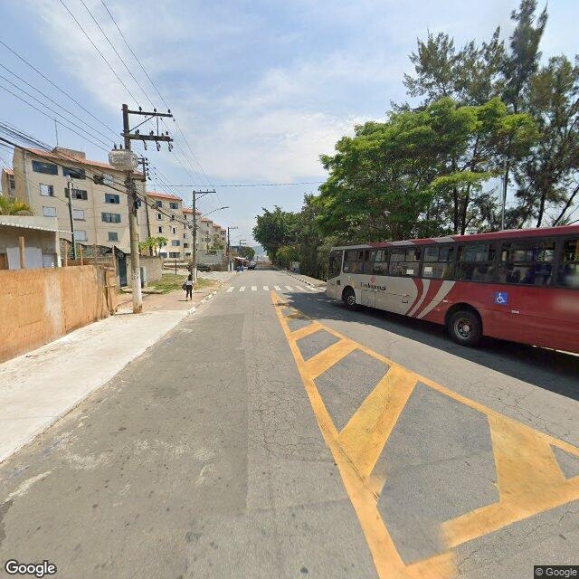 Imagem estática do "Street View" da localização