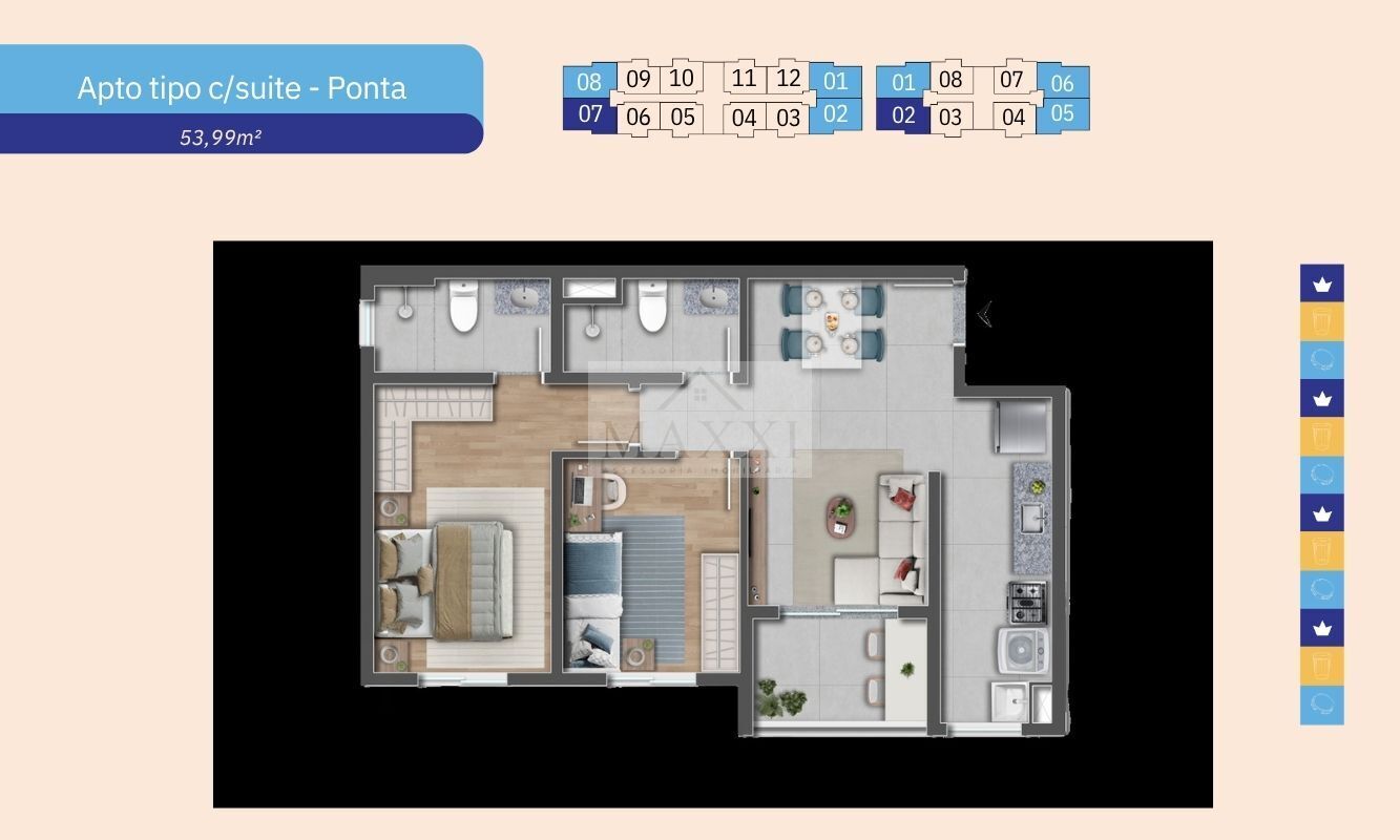 Apartamento, 2 quartos, 40 m² - Foto 17