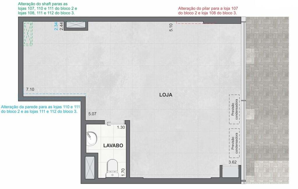 Loja-Salão à venda, 49m² - Foto 4