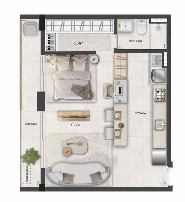 Apartamento à venda com 3 quartos, 99m² - Foto 31