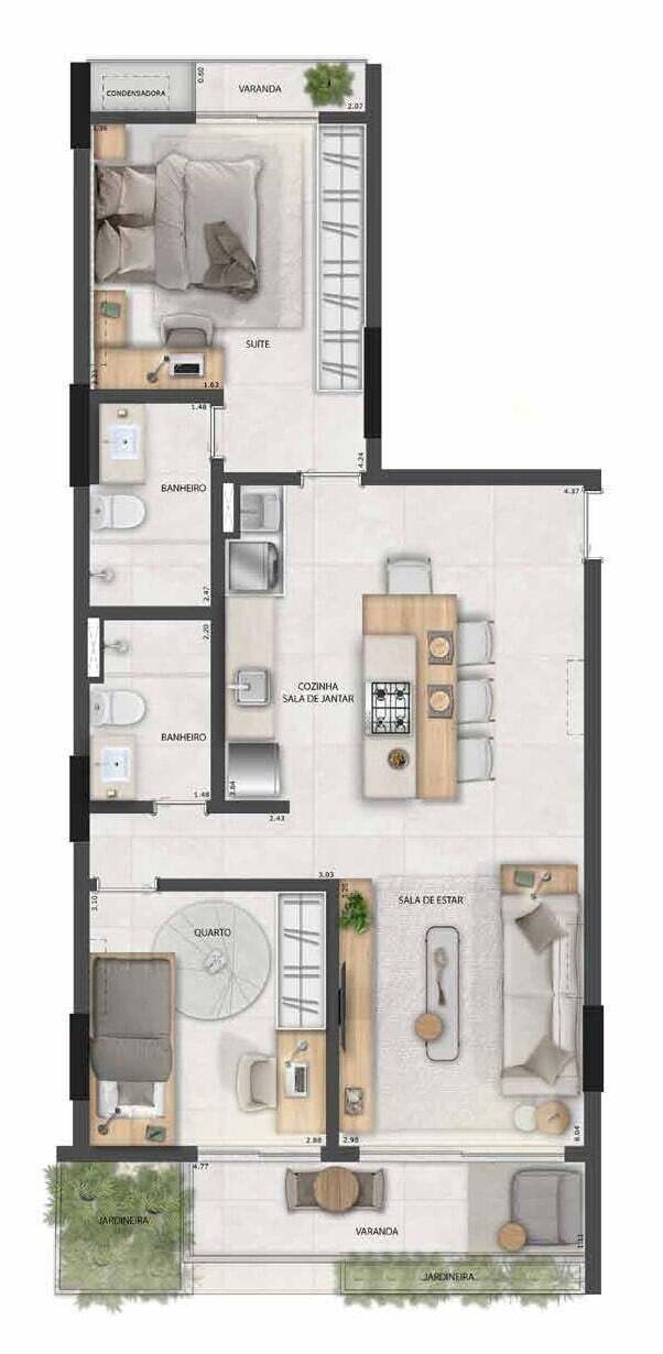 Apartamento à venda com 3 quartos, 99m² - Foto 38