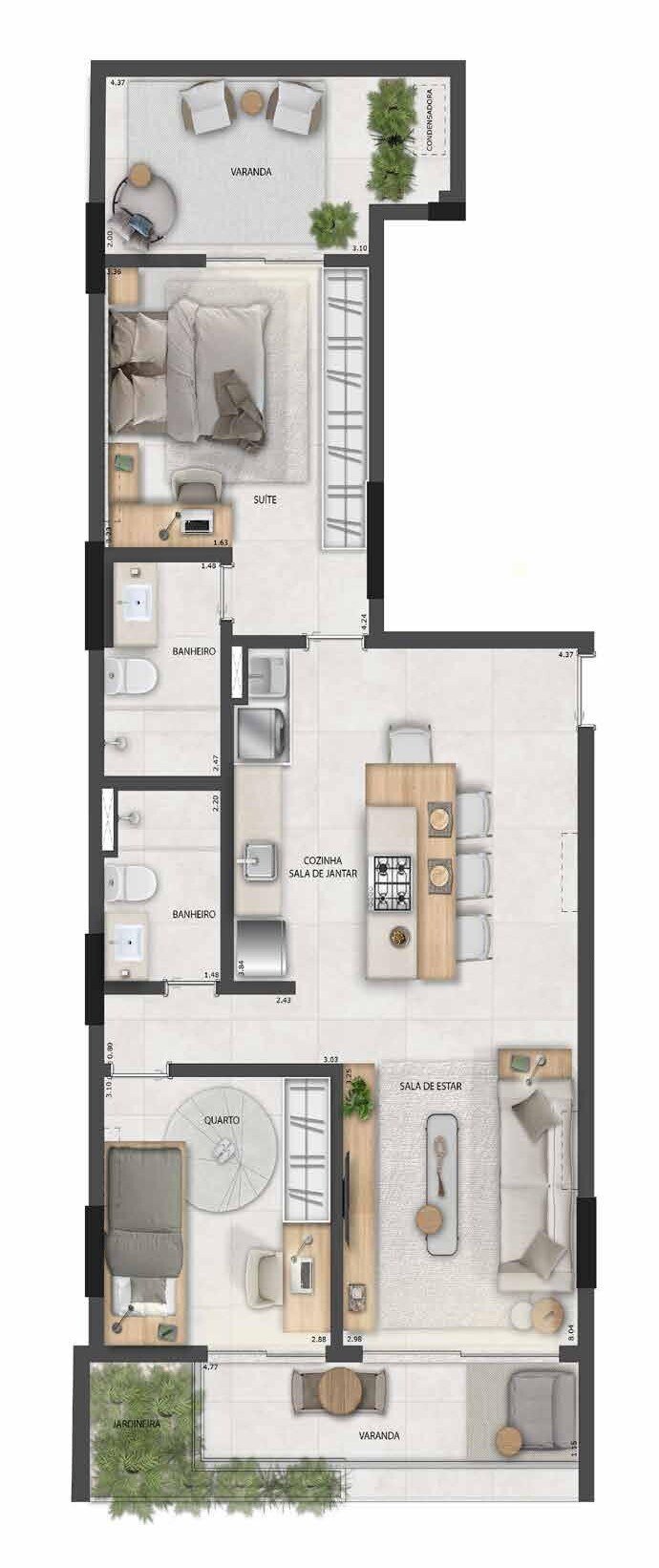 Apartamento à venda com 3 quartos, 99m² - Foto 39