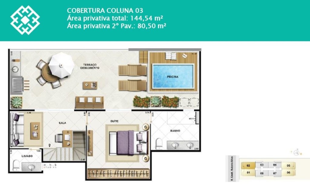 Apartamento à venda com 2 quartos, 64m² - Foto 34