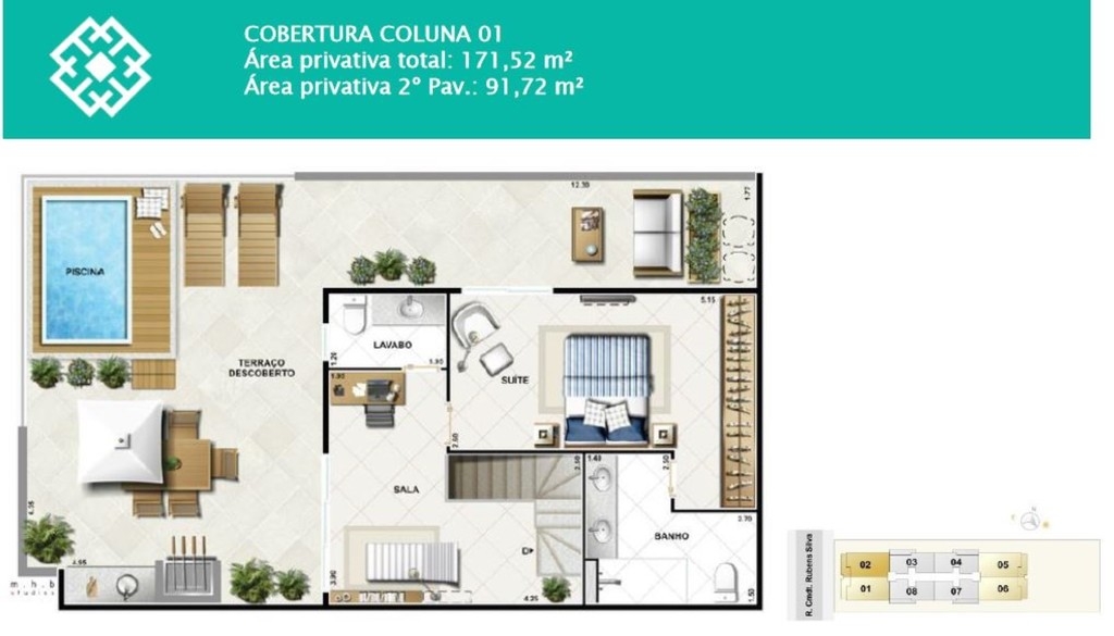 Apartamento à venda com 2 quartos, 64m² - Foto 36