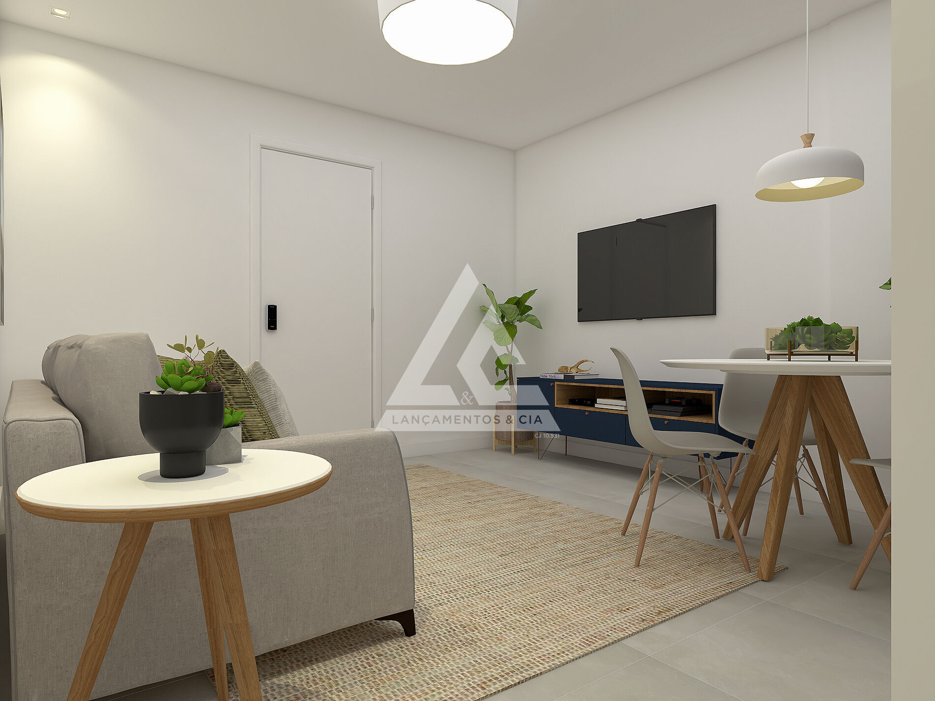 Apartamento à venda com 2 quartos, 74m² - Foto 3