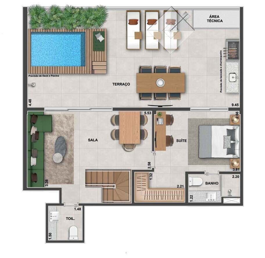 Apartamento à venda com 3 quartos, 127m² - Foto 36