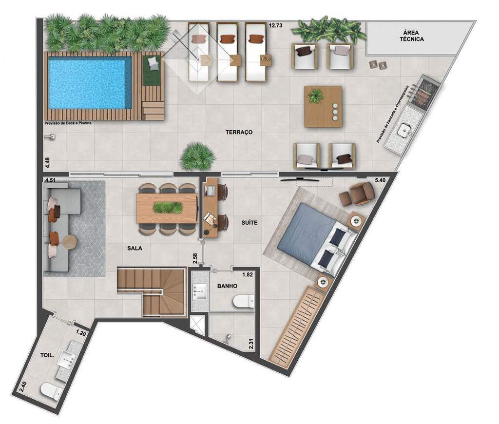 Apartamento à venda com 3 quartos, 127m² - Foto 41