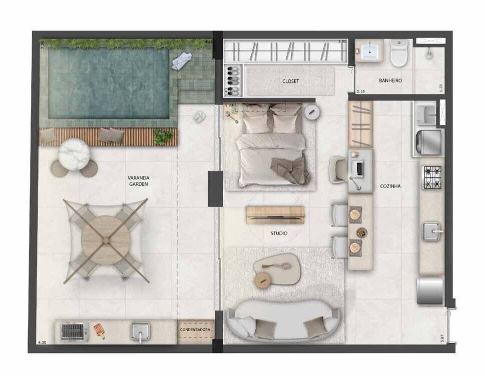 Apartamento à venda com 2 quartos, 71m² - Foto 34