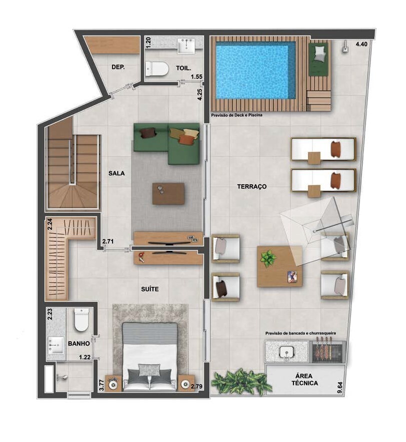 Apartamento à venda com 2 quartos, 81m² - Foto 32