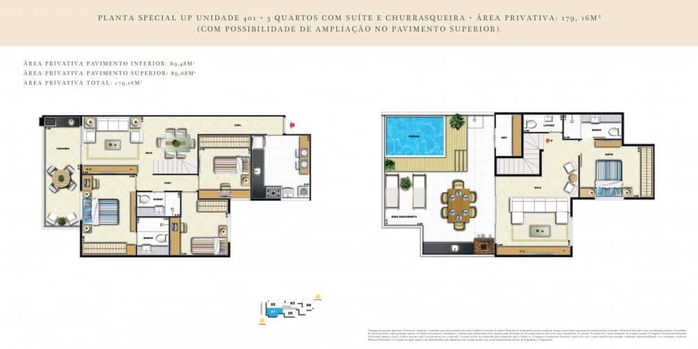 Apartamento à venda com 2 quartos, 68m² - Foto 20