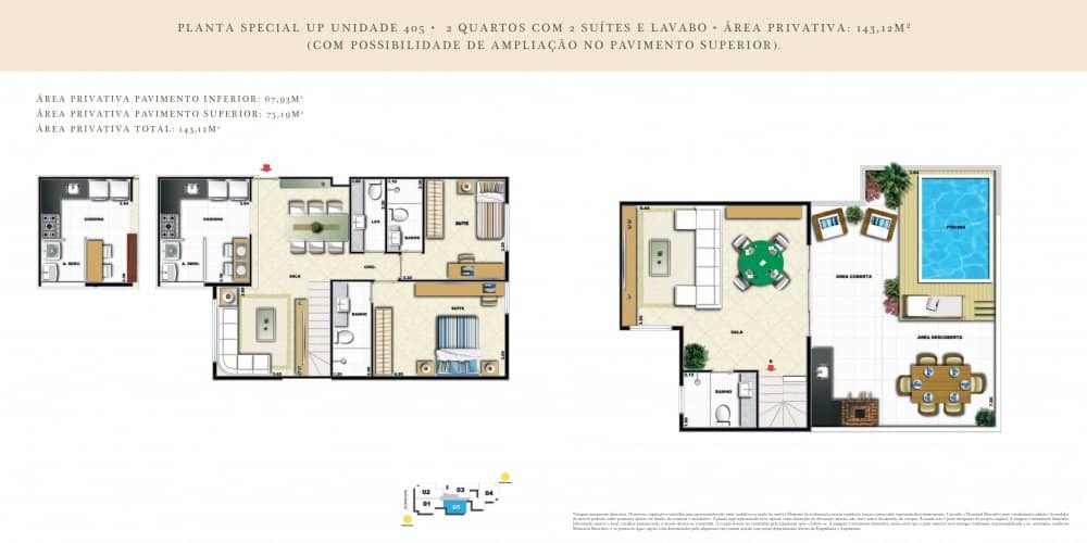 Apartamento à venda com 2 quartos, 68m² - Foto 24