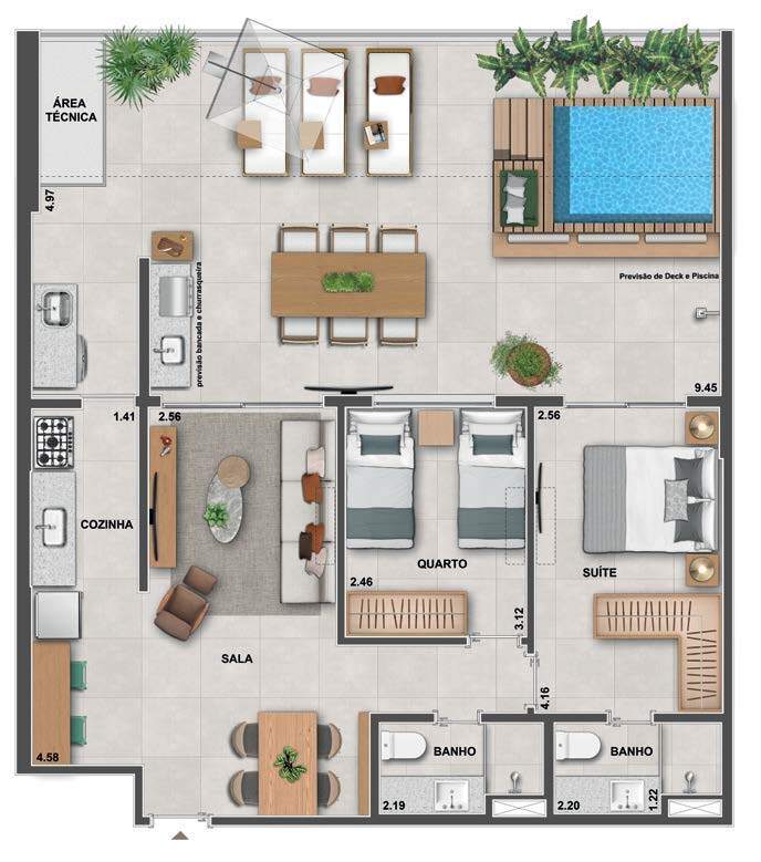 Cobertura à venda com 3 quartos, 200m² - Foto 25