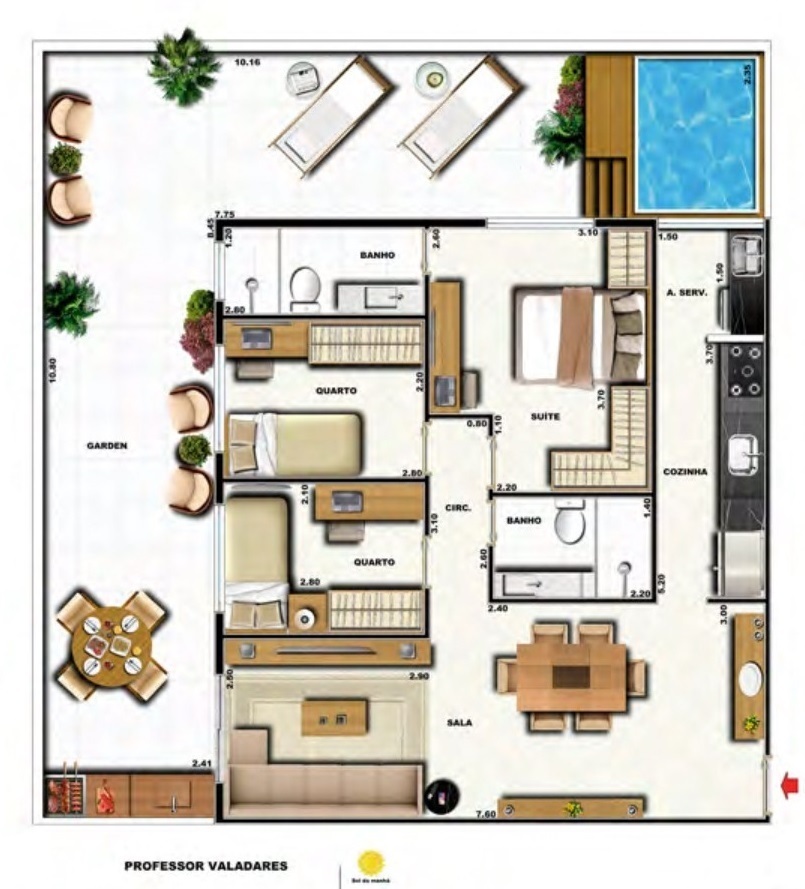 Cobertura à venda com 3 quartos, 170m² - Foto 40