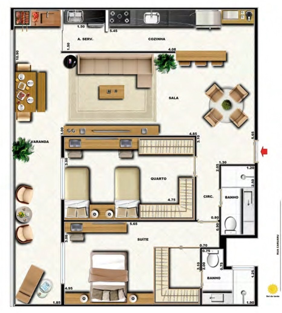 Cobertura à venda com 3 quartos, 170m² - Foto 35