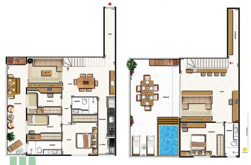 Cobertura à venda com 3 quartos, 170m² - Foto 53