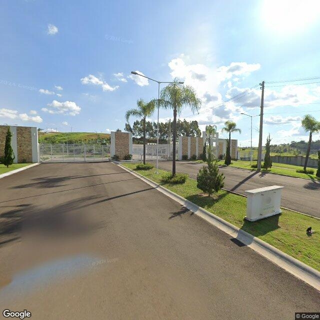 Imagem estática do "Street View" da localização