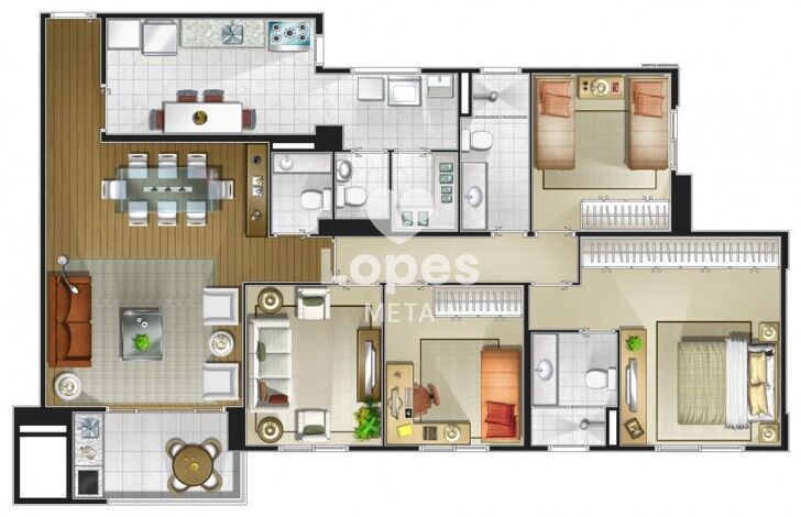 Cobertura à venda com 4 quartos, 243m² - Foto 43