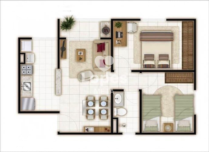 Apartamento, 2 quartos, 47 m² - Foto 13