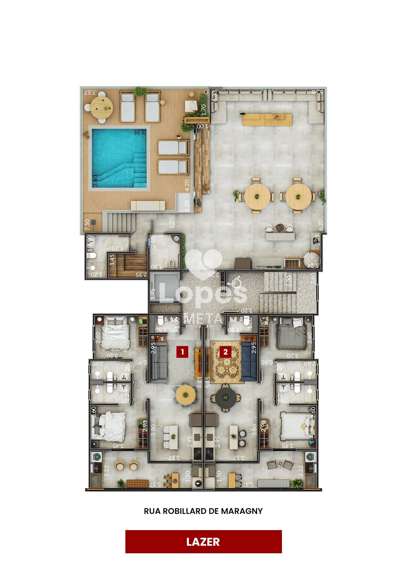 Apartamento à venda com 2 quartos, 73m² - Foto 6