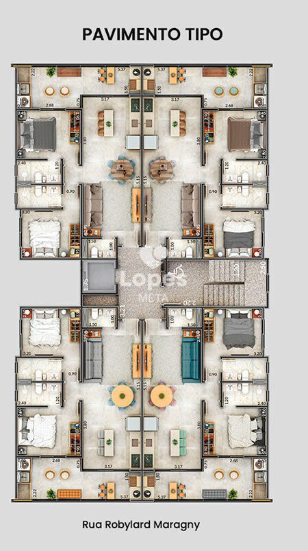 Apartamento à venda com 2 quartos, 73m² - Foto 11