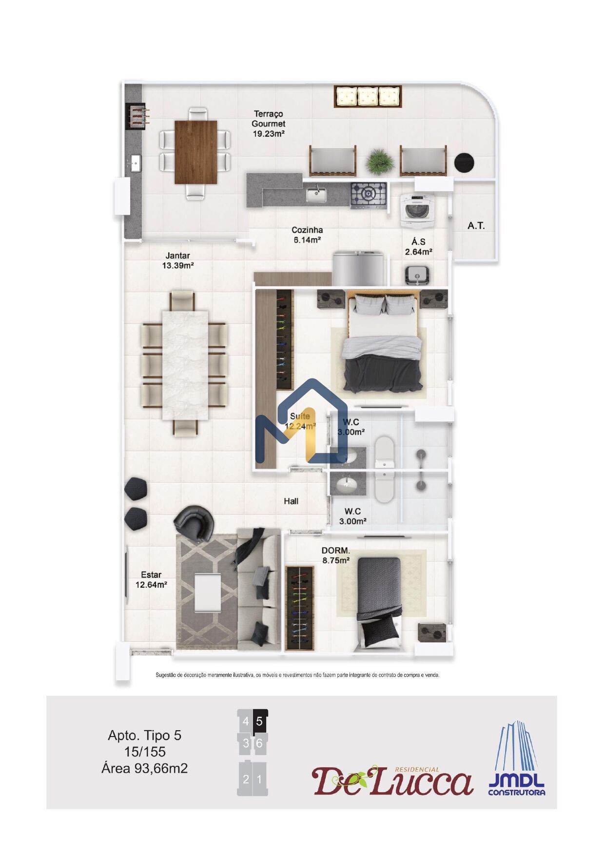 Apartamento, 2 quartos, 77 m² - Foto 41