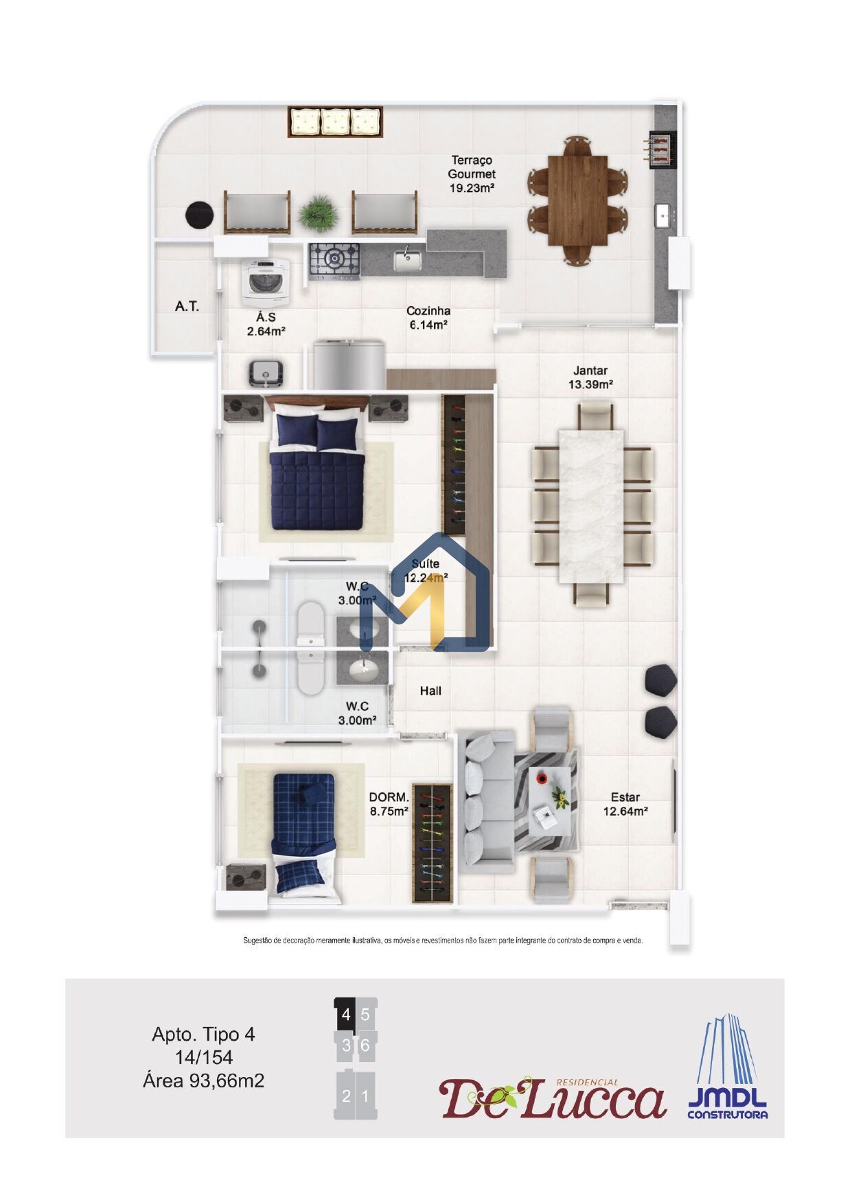 Apartamento, 2 quartos, 77 m² - Foto 40