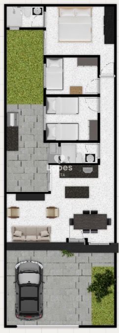 Casa, 3 quartos, 94 m² - Foto 4