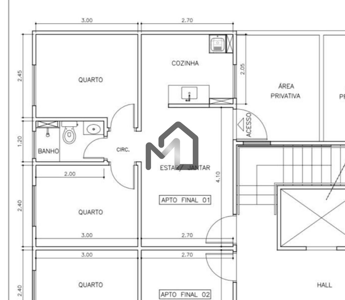 Apartamento, 2 quartos, 46 m² - Foto 21