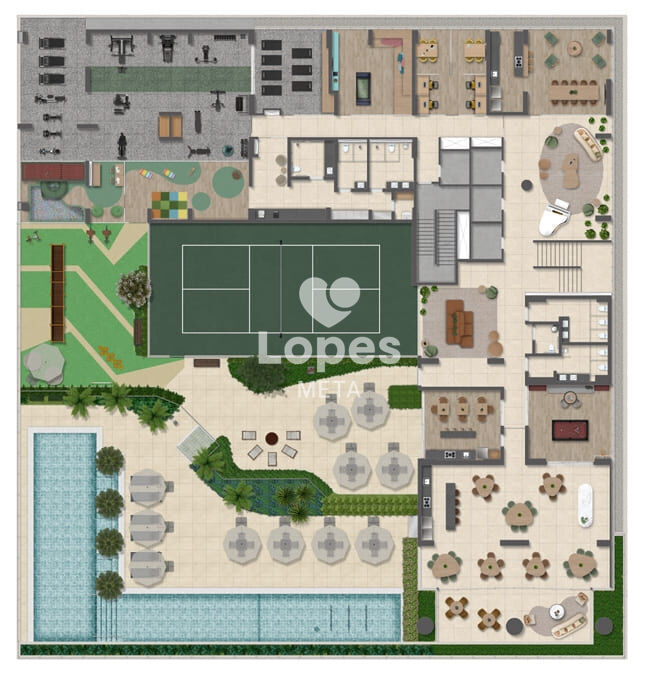 Apartamento, 1 quarto, 41 m² - Foto 40