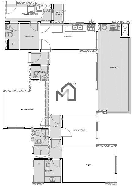Apartamento, 3 quartos, 124 m² - Foto 40