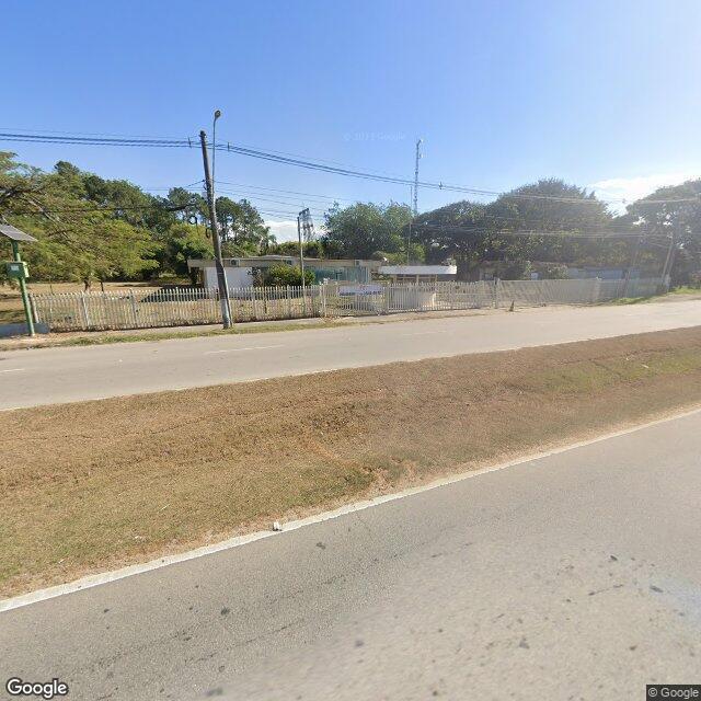 Imagem estática do "Street View" da localização