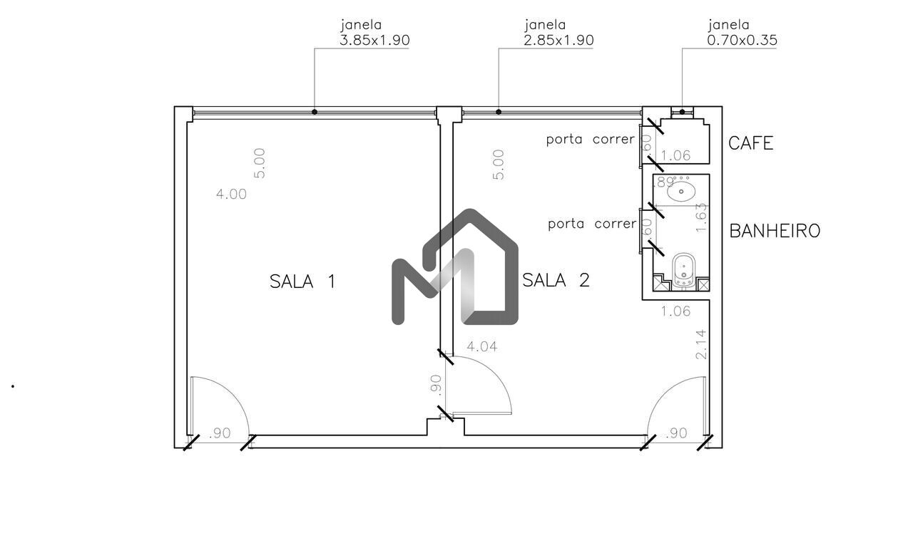 Sala-Conjunto, 40 m² - Foto 13