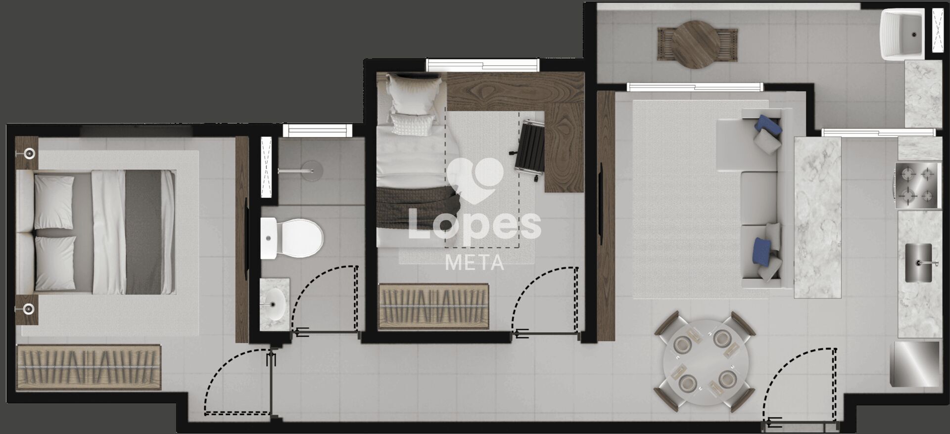 Apartamento, 2 quartos, 46 m² - Foto 13