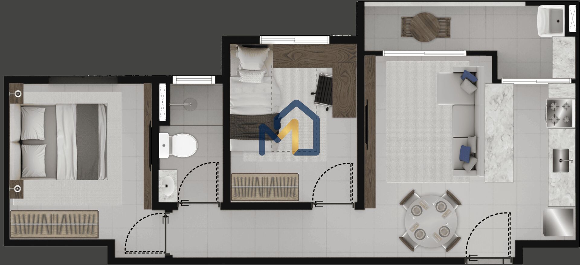 Apartamento, 2 quartos, 46 m² - Foto 13