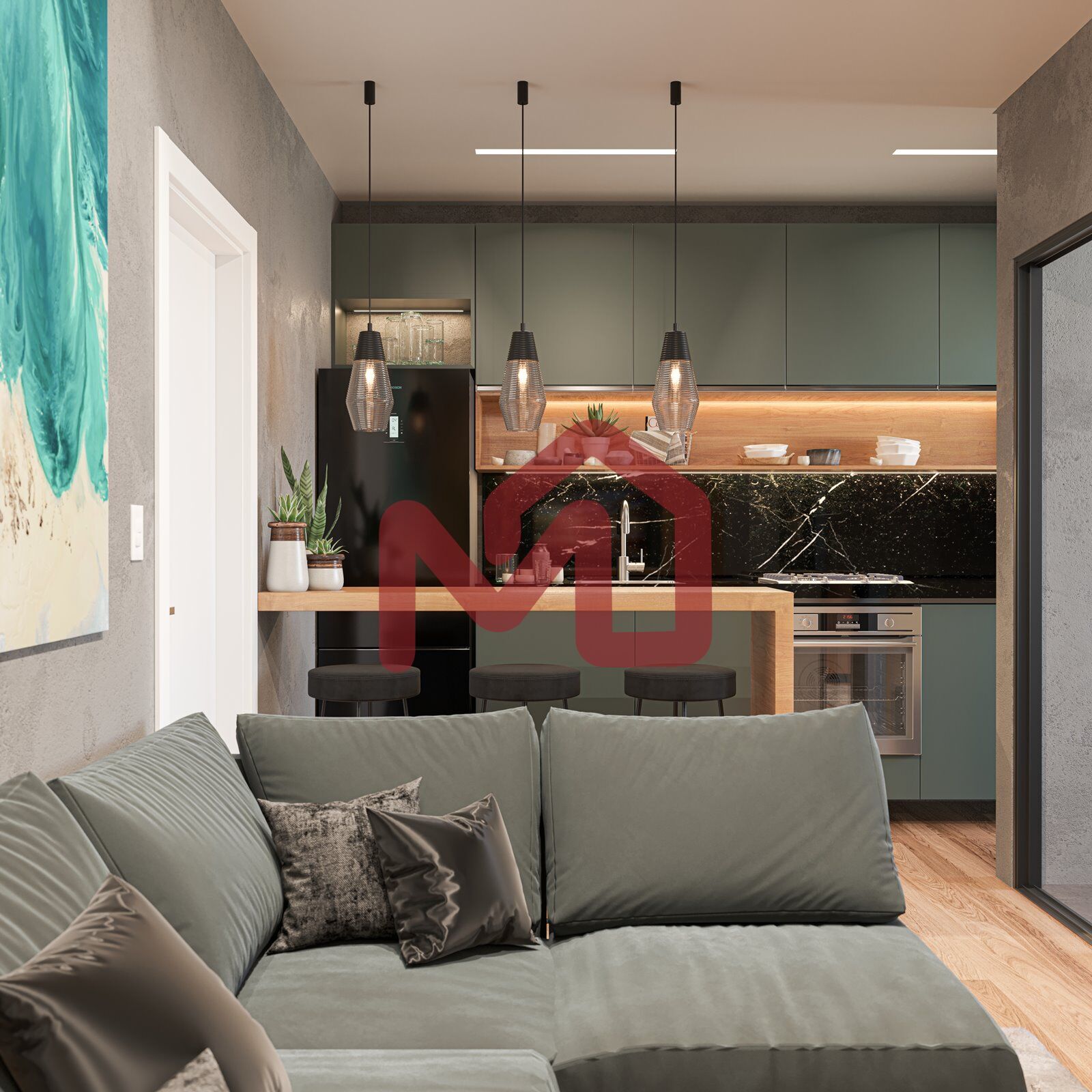 Apartamento, 1 quarto, 62 m² - Foto 11