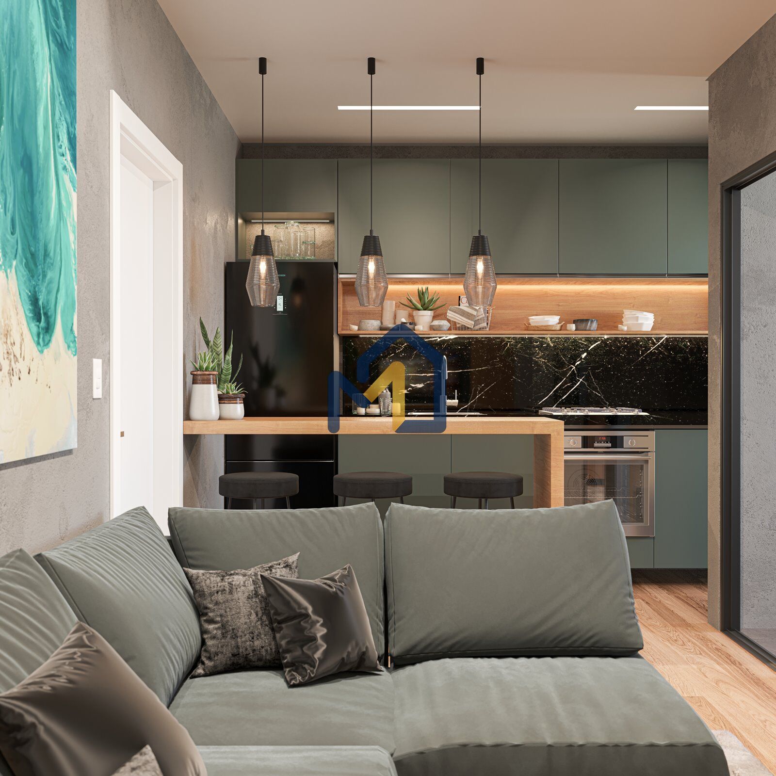 Apartamento, 1 quarto, 62 m² - Foto 11
