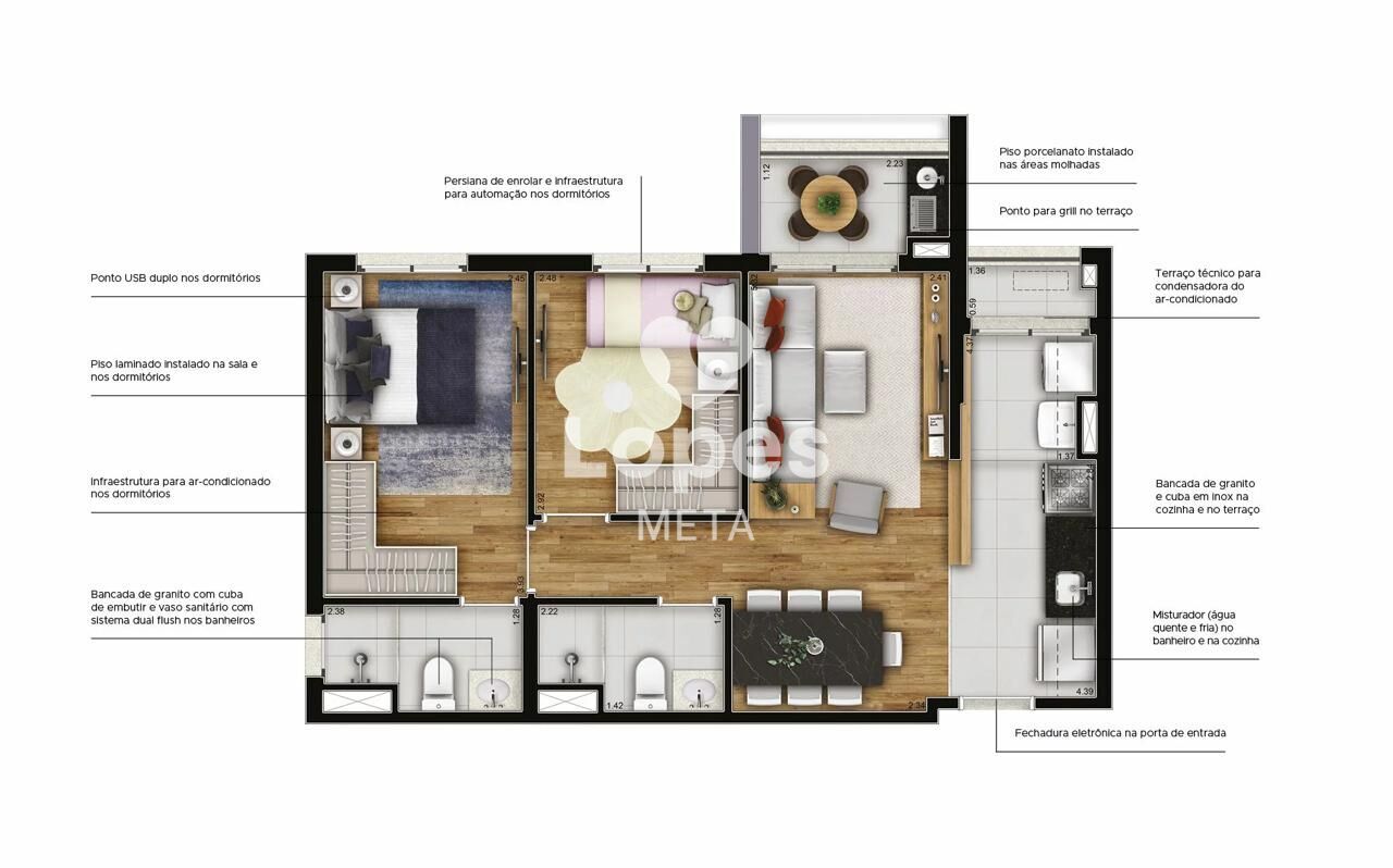 Apartamento à venda com 2 quartos - Foto 17