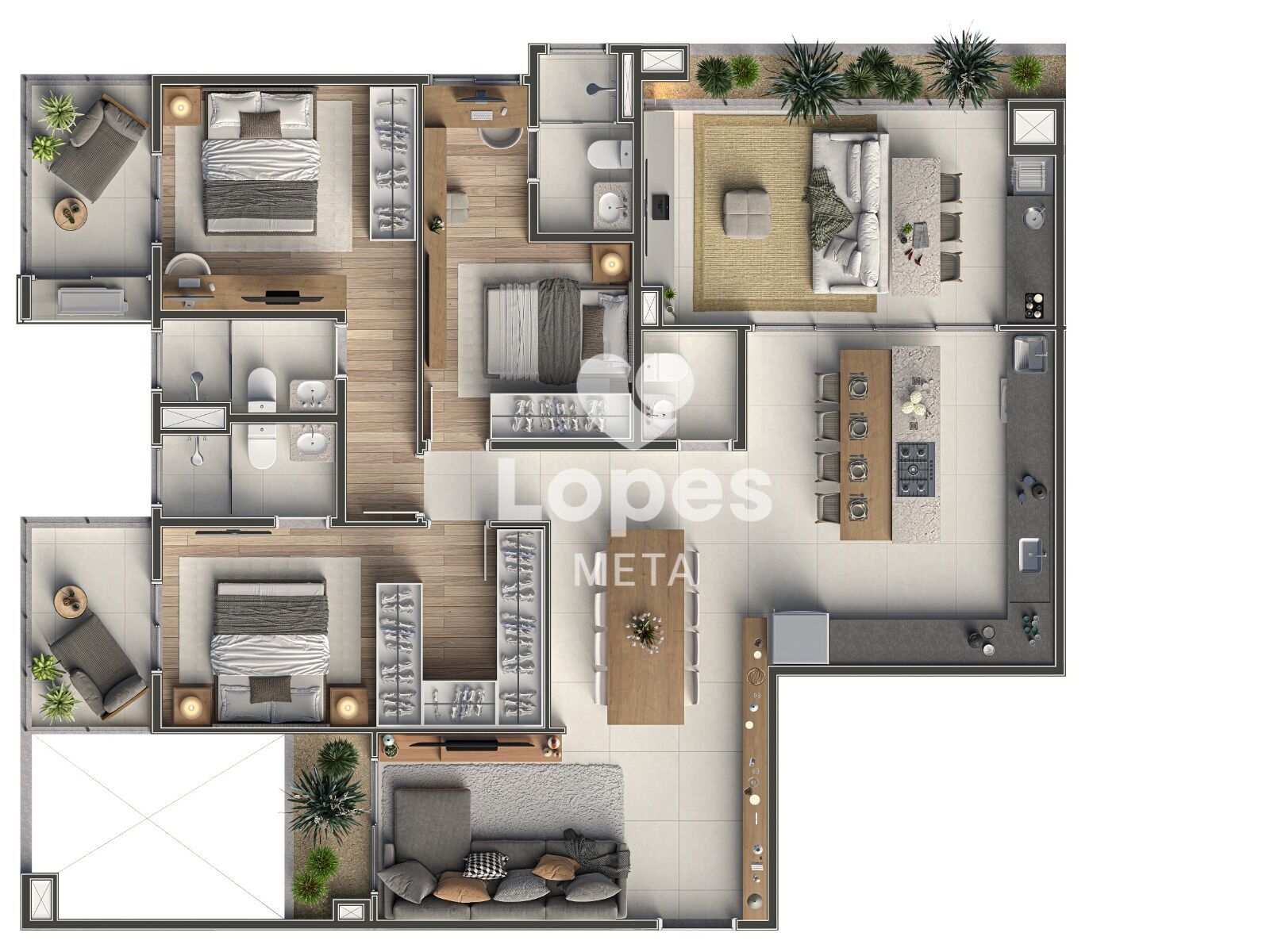 Apartamento, 3 quartos, 84 m² - Foto 7