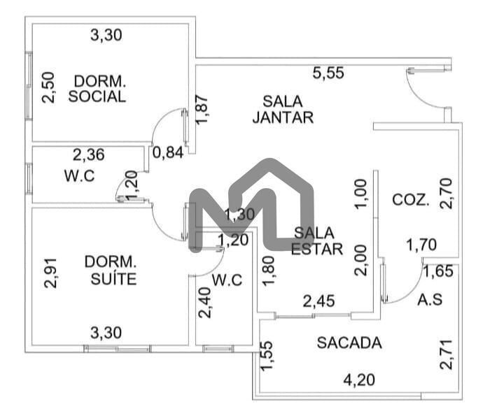 Apartamento, 2 quartos, 65 m² - Foto 28