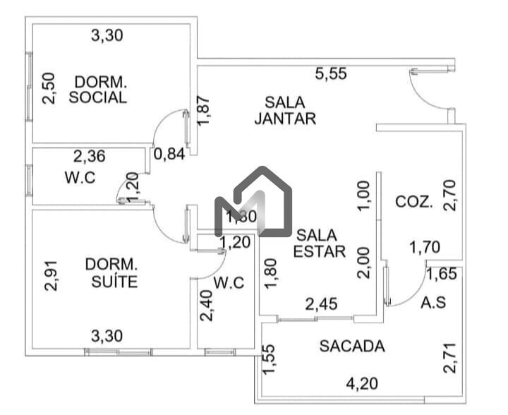 Apartamento, 2 quartos, 65 m² - Foto 28