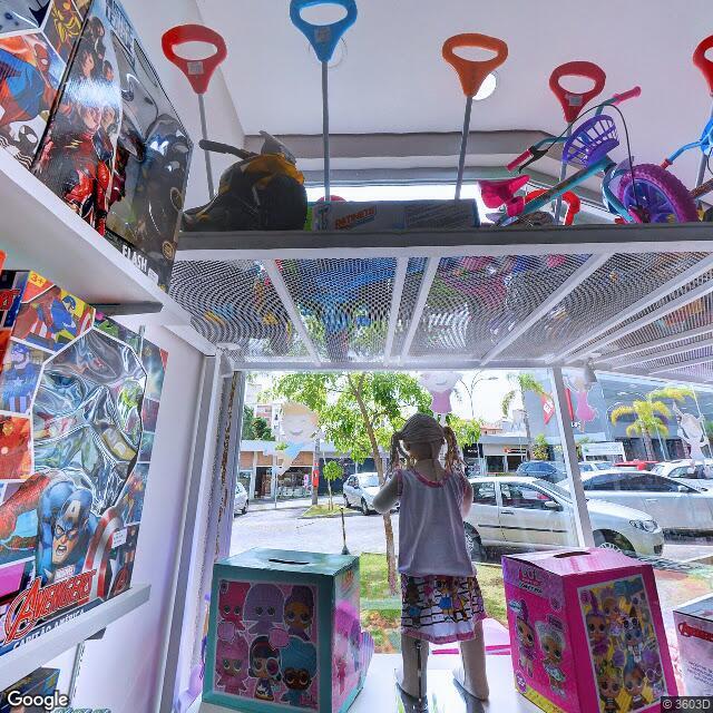 Imagem estática do "Street View" da localização