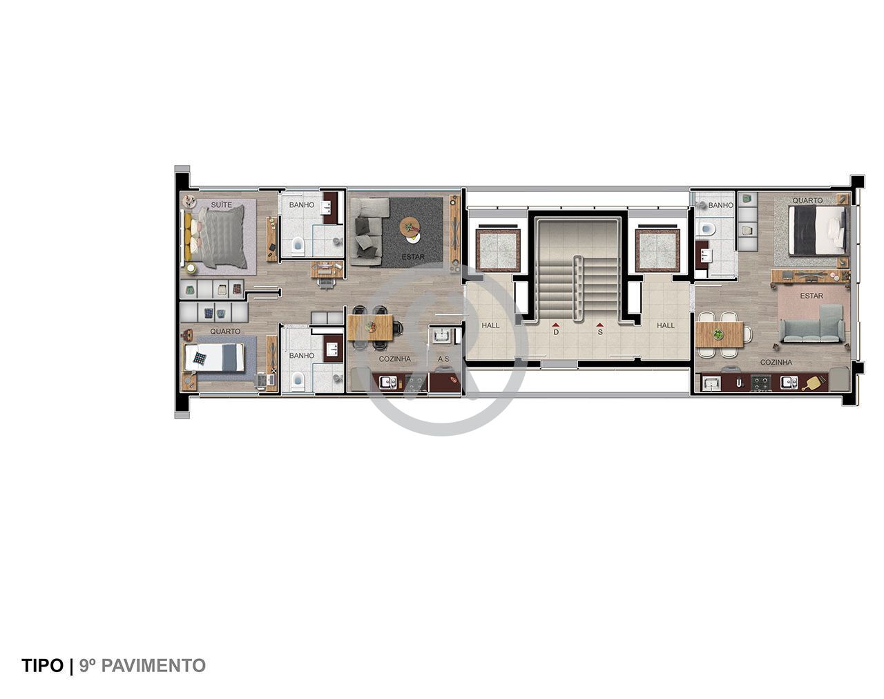 Apartamento, 2 quartos, 60 m² - Foto 39