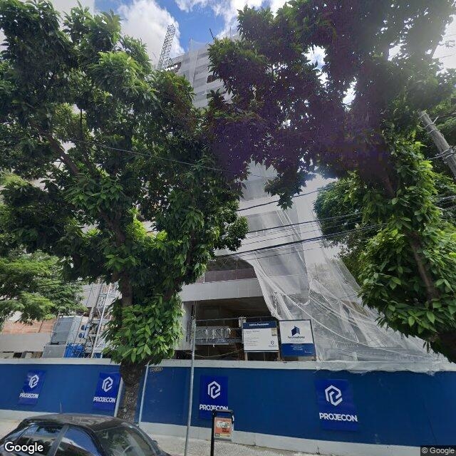 Imagem estática do "Street View" da localização