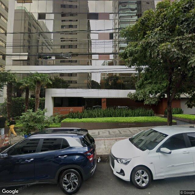 Imagem estática do "Street View" da localização